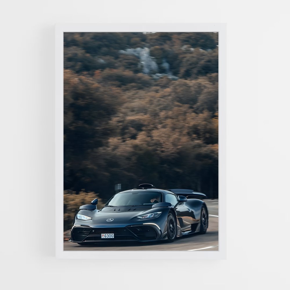 Poster Hyperdrive AMG – affiche Mercedes (vue 3)